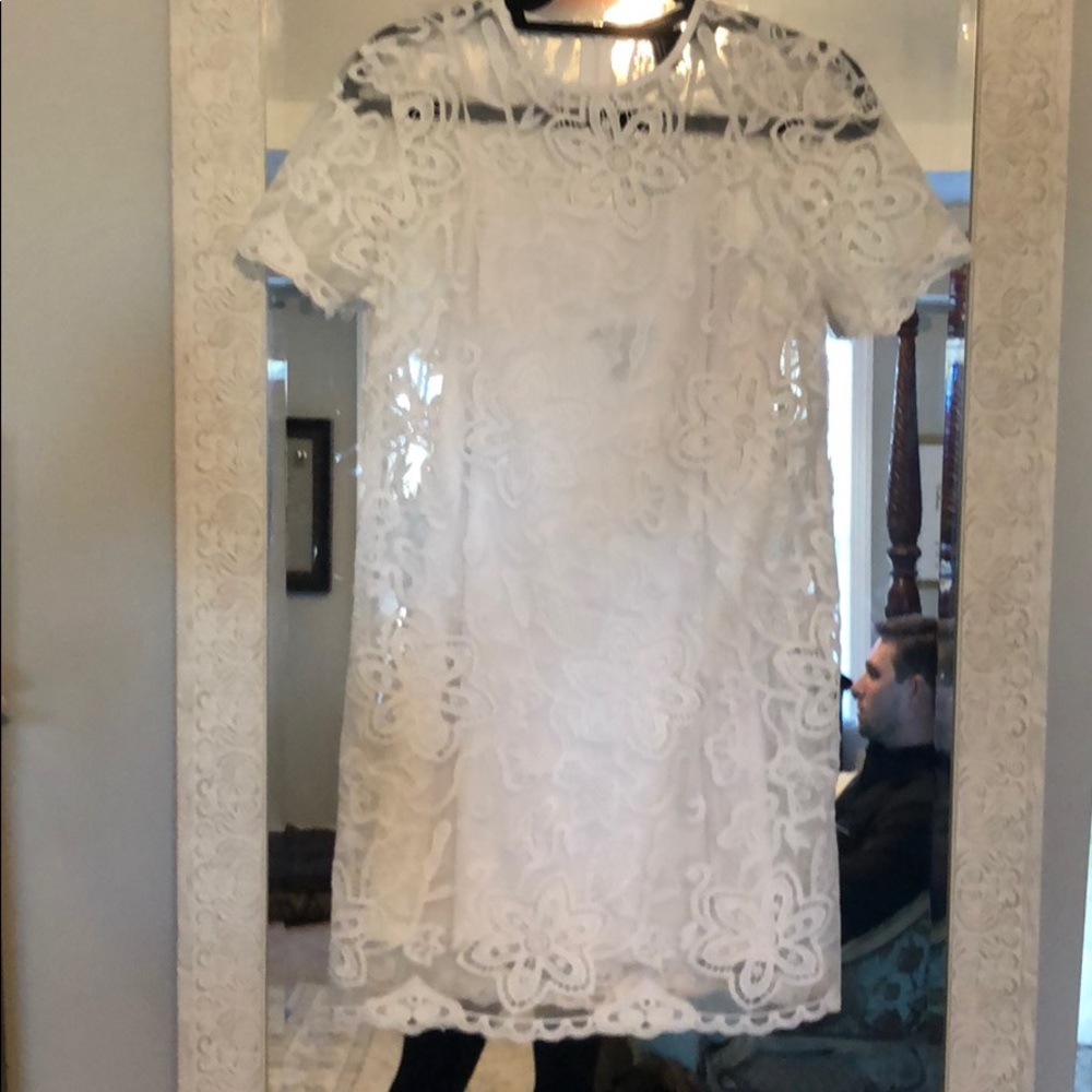 White Lace Dress